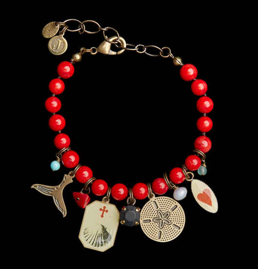 BRACCIALI | Di Sirene e Marinai | Bracciale corallo bamboo