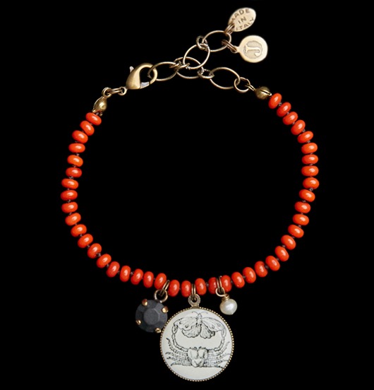 BRACCIALI | Di Sirene e Marinai | Bracciale corallo bamboo