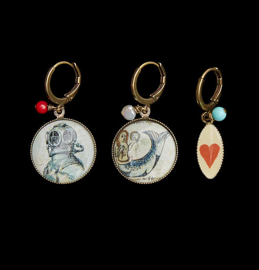 ORECCHINI | Di Sirene e Marinai | Triorecchino