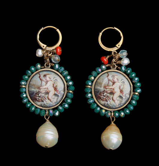 ORECCHINI | Di Sirene e Marinai | Orecchini porcellana