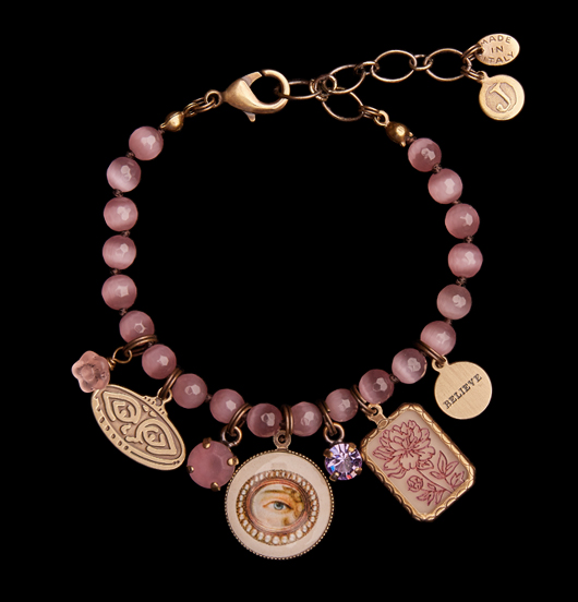 BRACCIALI | Sacro Cuore | Bracciale giada rosa