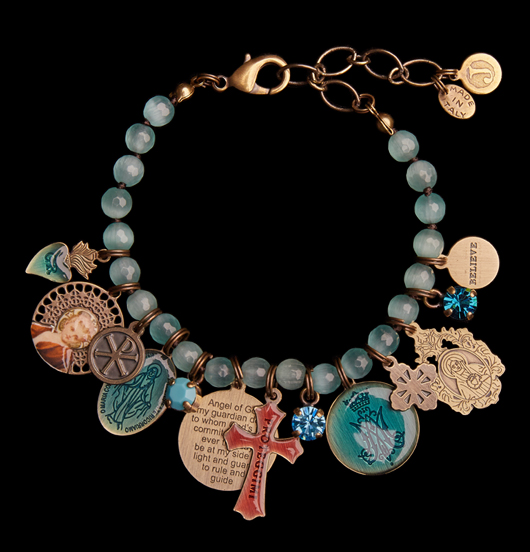 BRACCIALI | Sacro Cuore | Bracciale giada gceleste