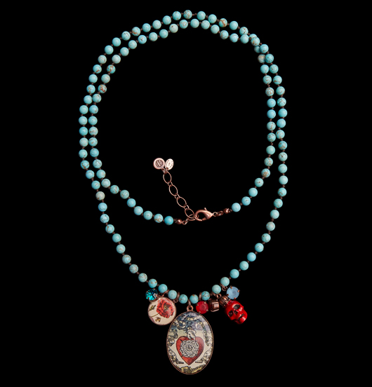 COLLANE | Viva la Vida | Collana Howlite