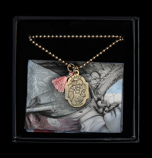 CATENE | Magnificat | Catena girocollo ANGELO CUSTODE ROSA