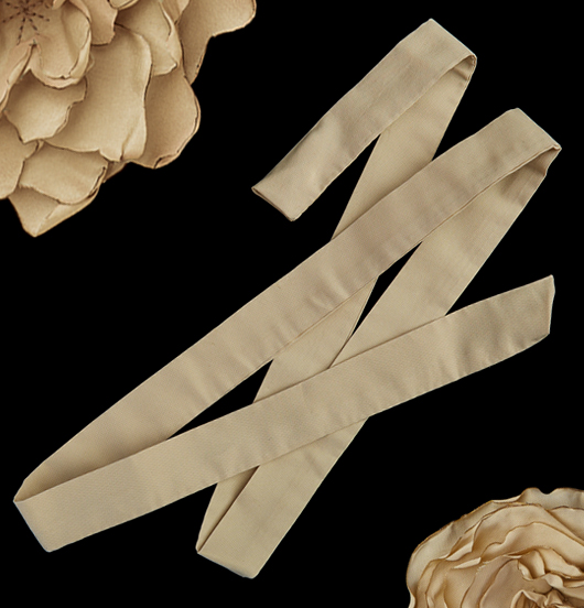 TESSUTO | Visioni ibride | Nastro FIORI BEIGE
