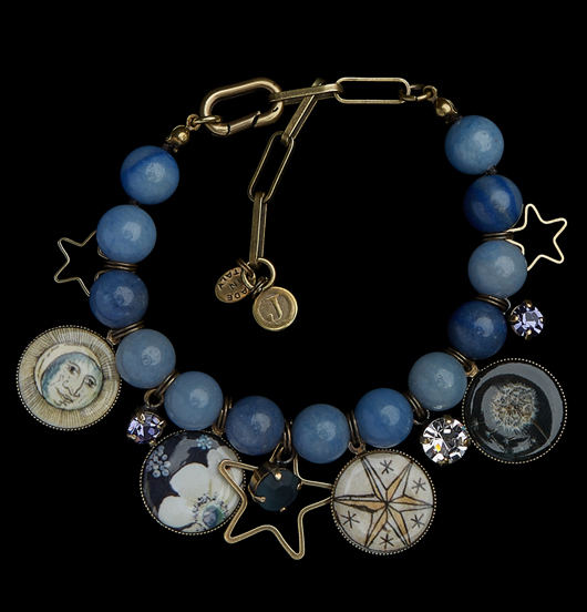 BRACCIALI | Firmamento | Bracciale Avventurina azzurra