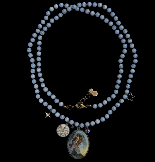 COLLANE | Firmamento | Collana Calcedonio