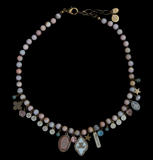 GIROCOLLO | Magnificat | Girocollo Opale rosa