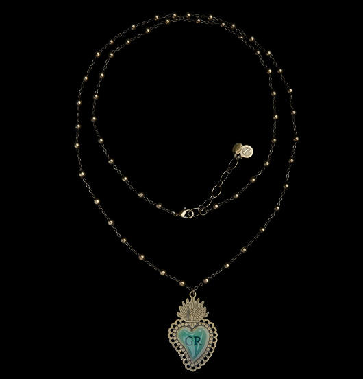 CATENE | Magnificat | Catena satellite con Cuore Sacro