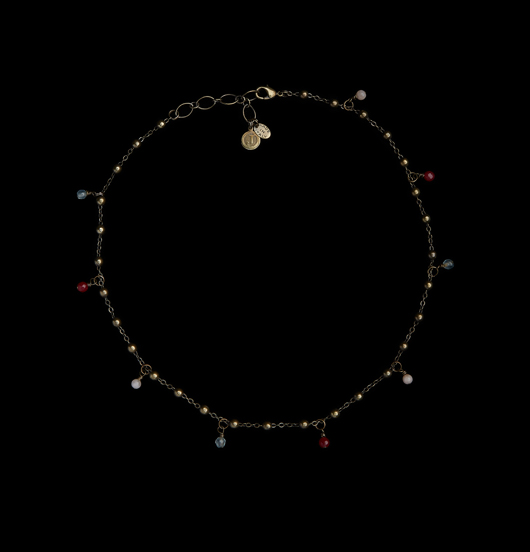 CATENE | Magnificat | Girocollo satellite con perline