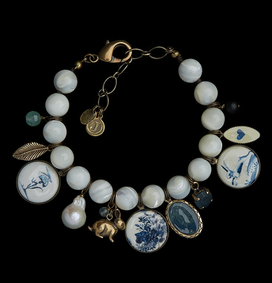 BRACCIALI | Visioni Ibride | Bracciale Madreperla