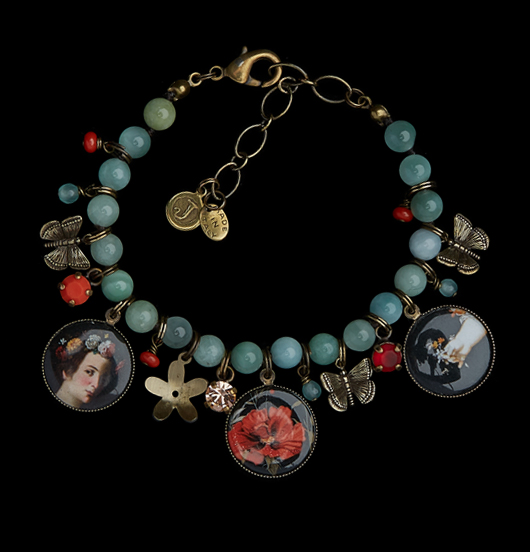 BRACCIALI | Visioni Ibride | Bracciale Giada verde