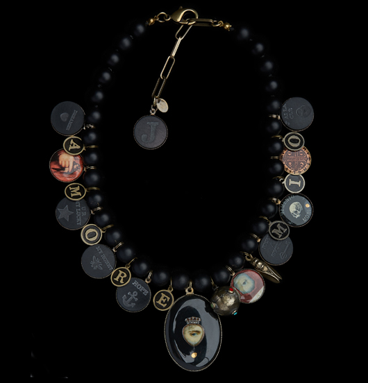 COLLANE | Visioni Ibride | Collana girocollo Onice