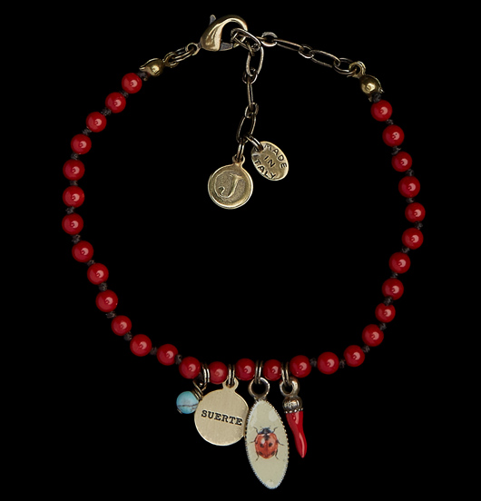 BRACCIALI | Fortunae | Bracciale Corallo Bamboo