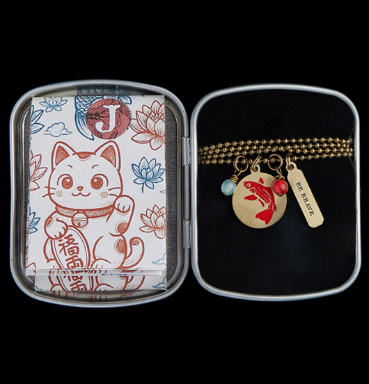 BOX | Kokoro | Box catena con ciondoli