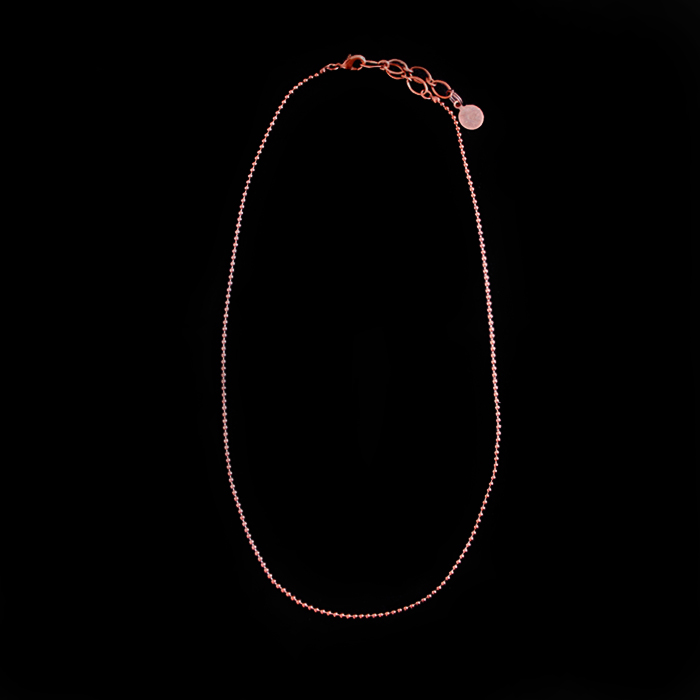 collana in rame per medaglioni e ciondoli