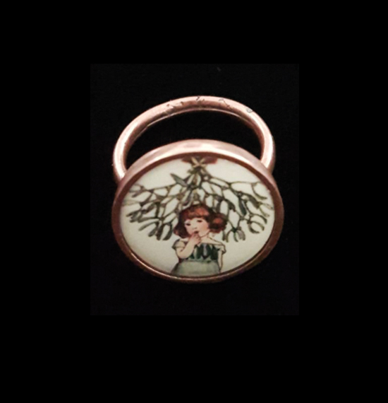 ANELLO BACIAMI SOTTO AL VISCHIO