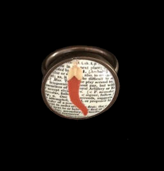 ANELLO CORNETTO PORTAFORTUNA