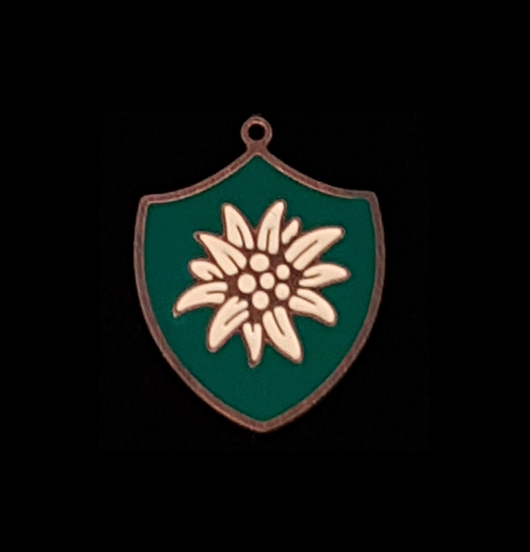 SCUDETTO STELLA ALPINA VERDE