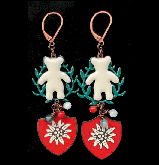 ORECCHINI ORSETTI COLLEZIONE MOUNTAIN