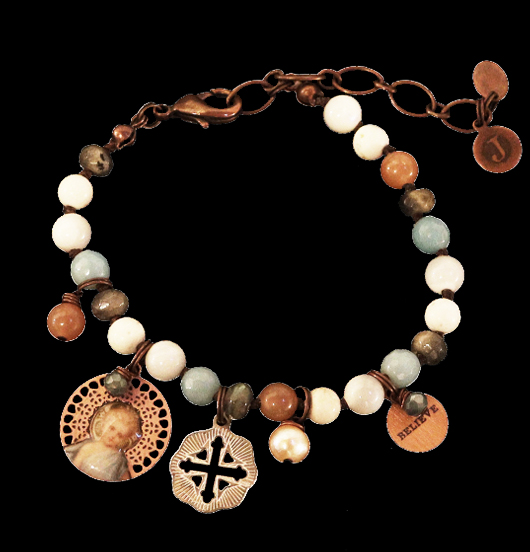 BRACCIALE TEMA CELESTE MULTICOLOR