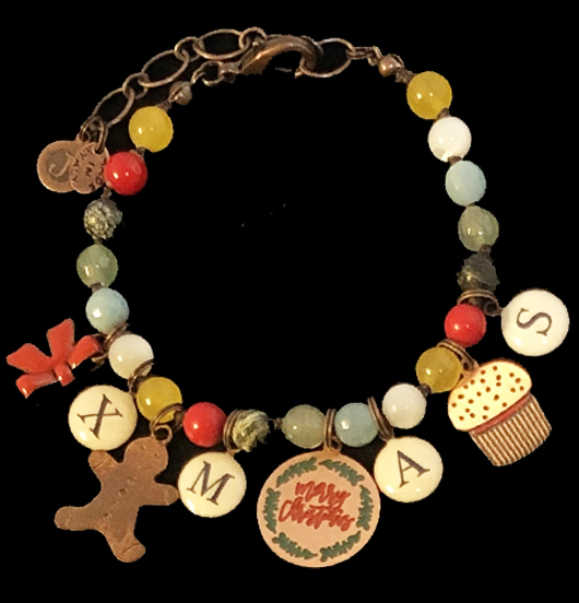 BRACCIALE NATALE MULTICOLOR