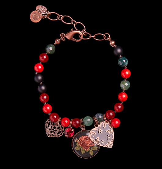 BRACCIALE PIETRE MULTICOLOR Eastern Europe