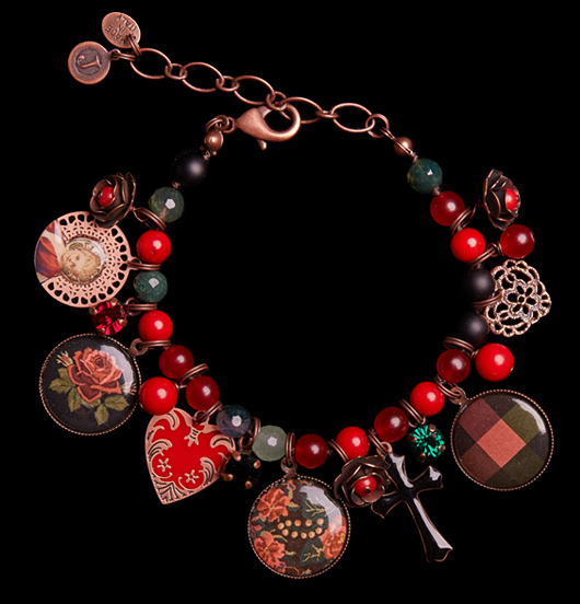 BRACCIALE PIETRE MULTICOLOR Eastern Europe