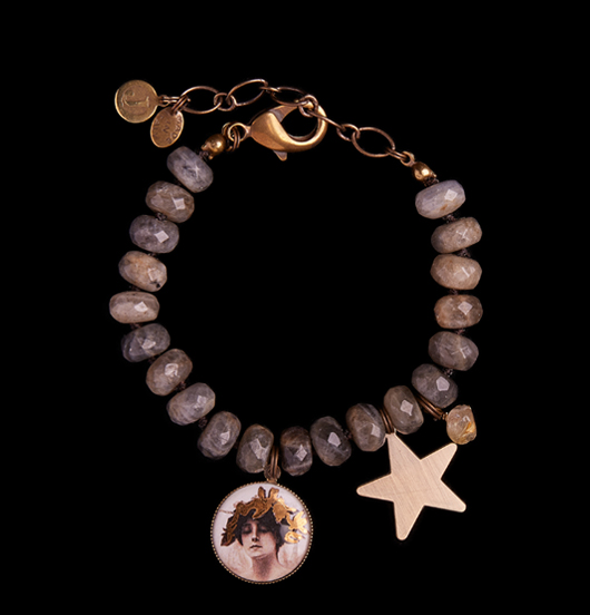 BRACCIALE LABRADORITE Sezione aurea e connessioni